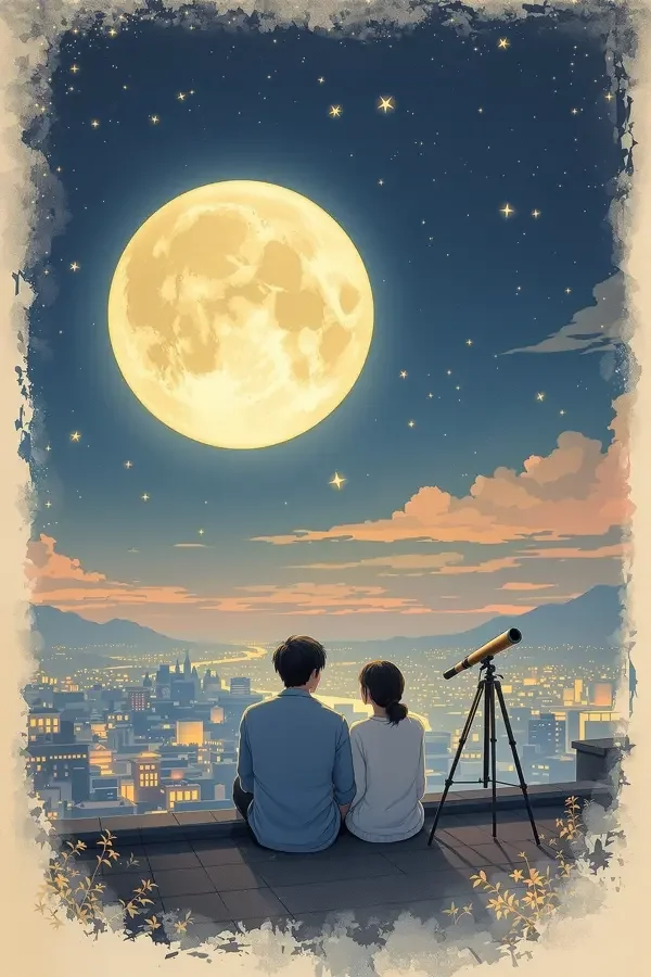 月光漫花海报